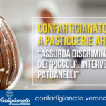 CORONAVIRUS - Confartigianato contro stop a pasticcerie artigiane: “Assurda discriminazione dei ‘piccoli’. Intervenga Ministro Patuanelli”