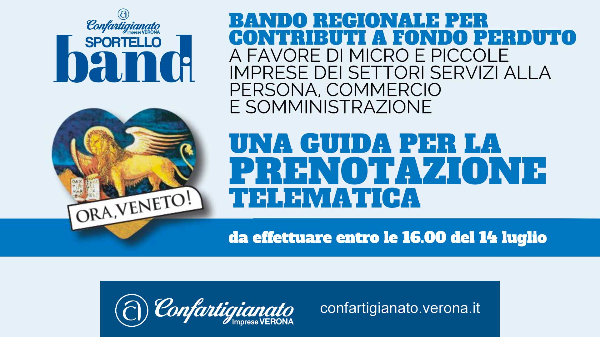 BANDI – Una guida per prenotare i Contributi regionali a fondo perduto per micro e piccole imprese entro le ore 16 del 14 luglio