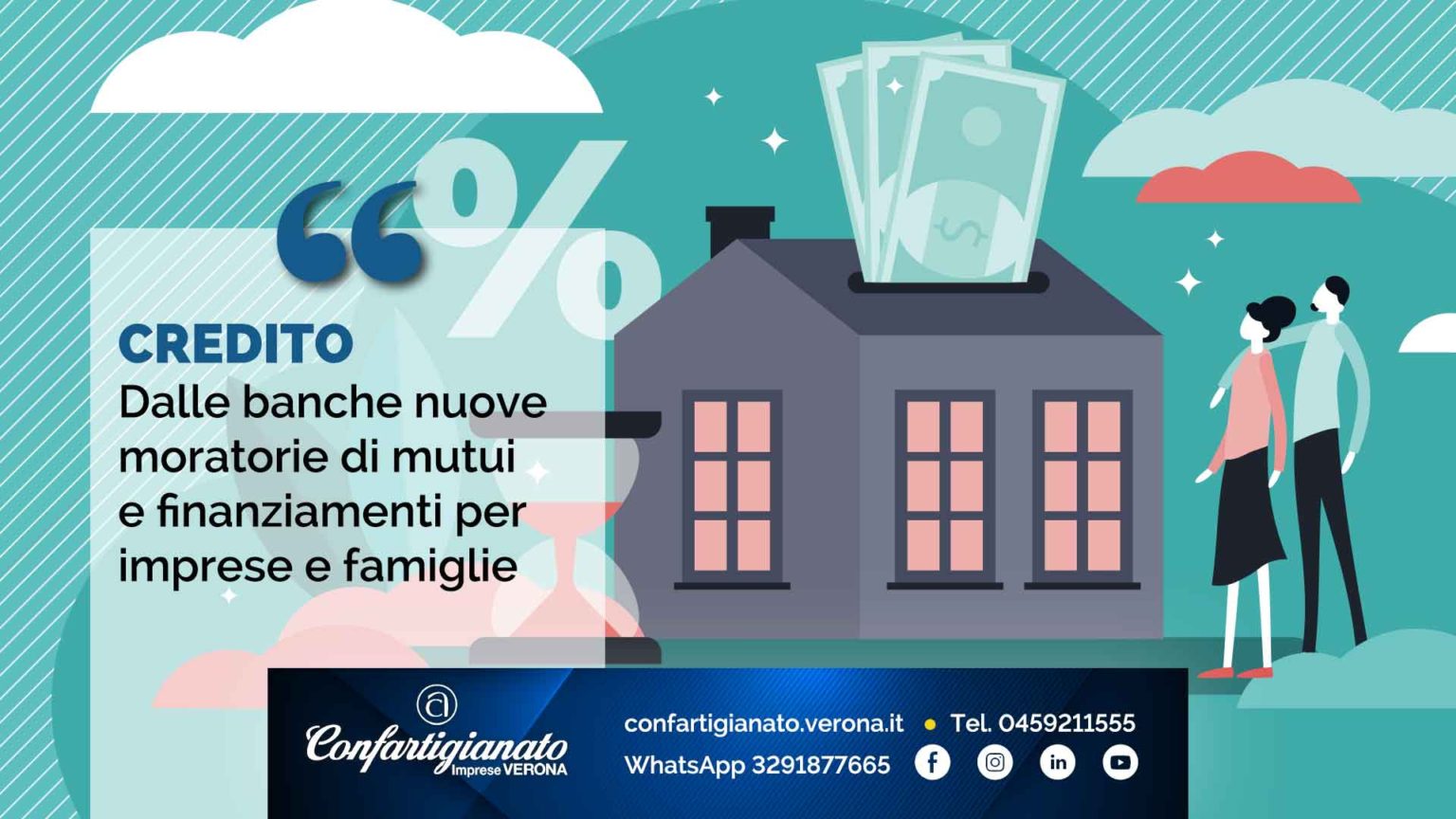 CREDITO Dalle banche nuove moratorie di mutui e finanziamenti per