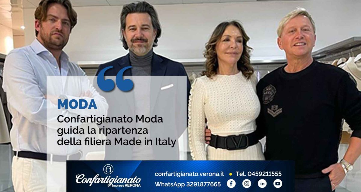 MODA – Confartigianato Moda guida la ripartenza della filiera del Made in Italy