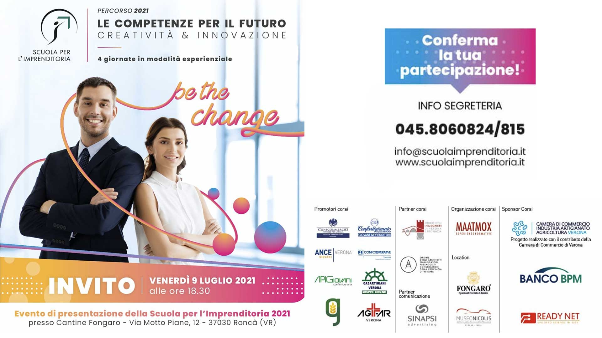 GIOVANI – Torna la Scuola per l'Imprenditoria: il 9 luglio l'evento di presentazione dell'edizione 2021