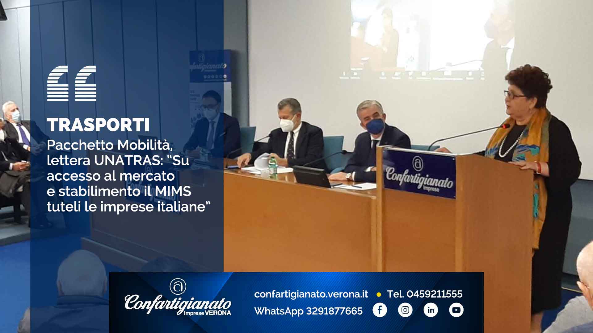 TRASPORTI – Pacchetto Mobilità, lettera UNATRAS: “Su accesso al mercato e stabilimento il MIMS tuteli le imprese italiane”