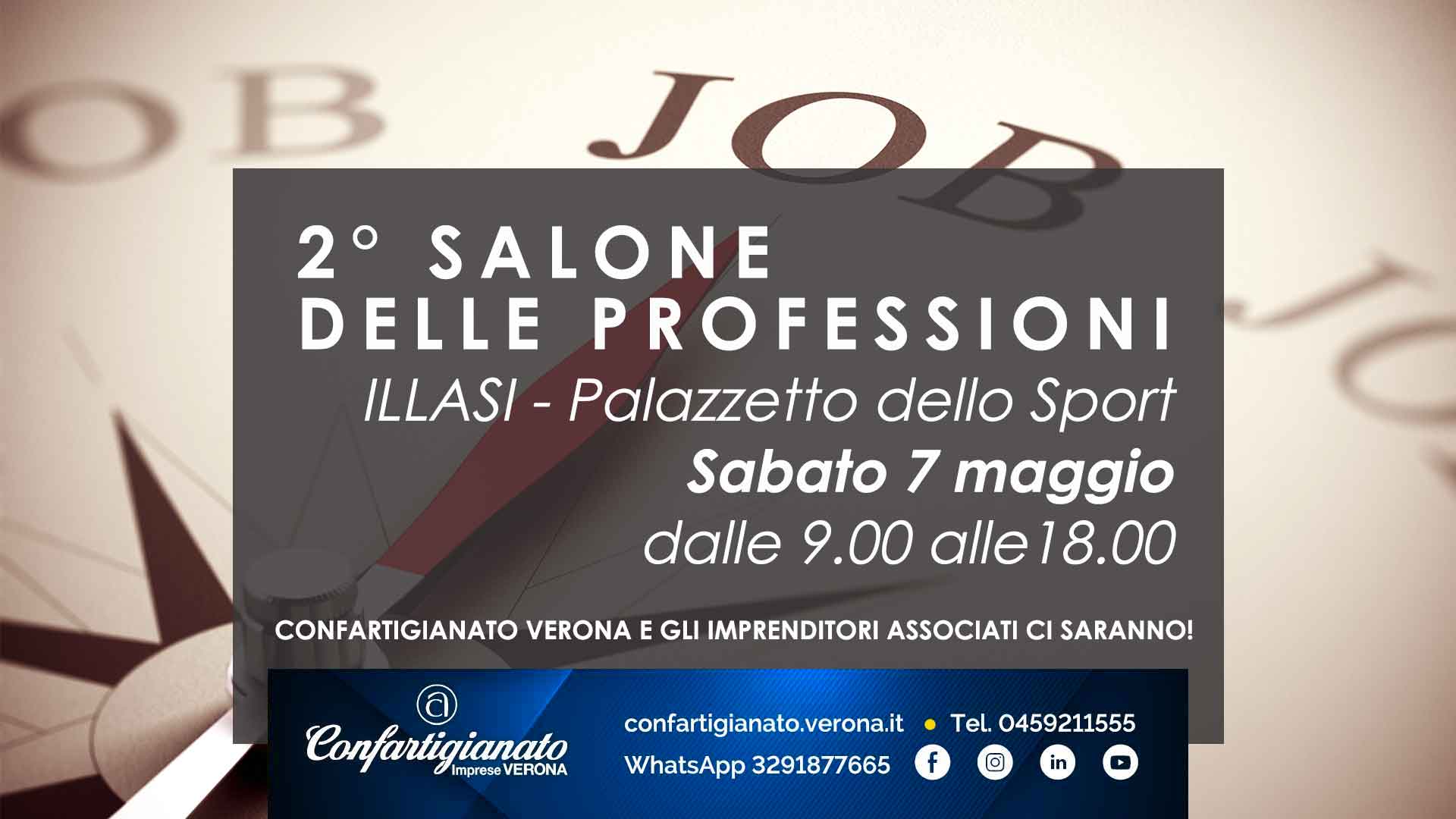 ILLASI – Confartigianato al Salone delle Professioni dell’Est Veronese. Sabato 7 maggio l’incontro tra alunni delle Scuole Medie e ben 10 imprese associate