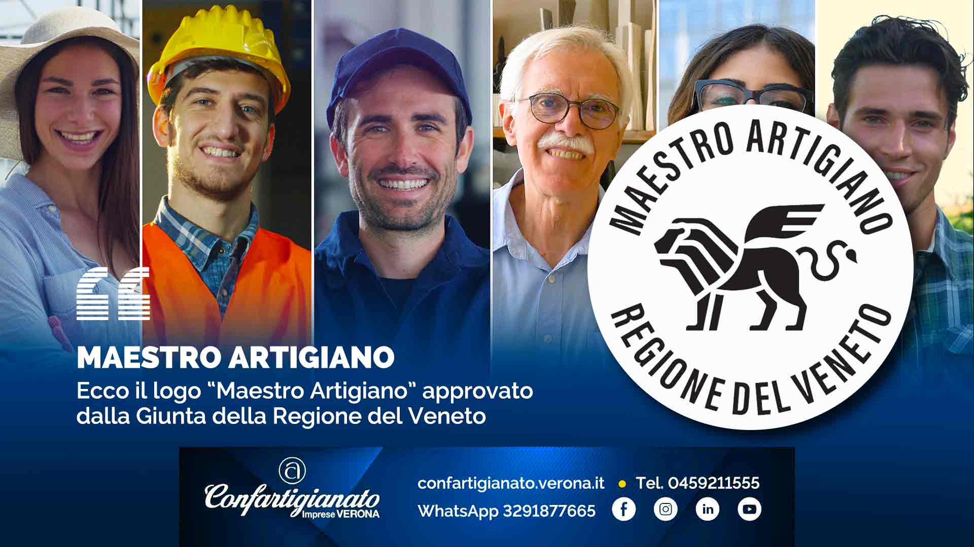 MAESTRO ARTIGIANO – Ecco il logo “Maestro Artigiano” approvato dalla Giunta della Regione del Veneto