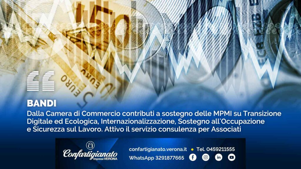 BANDI – Dalla CCIAA contributi a sostegno delle imprese su Transizione ...
