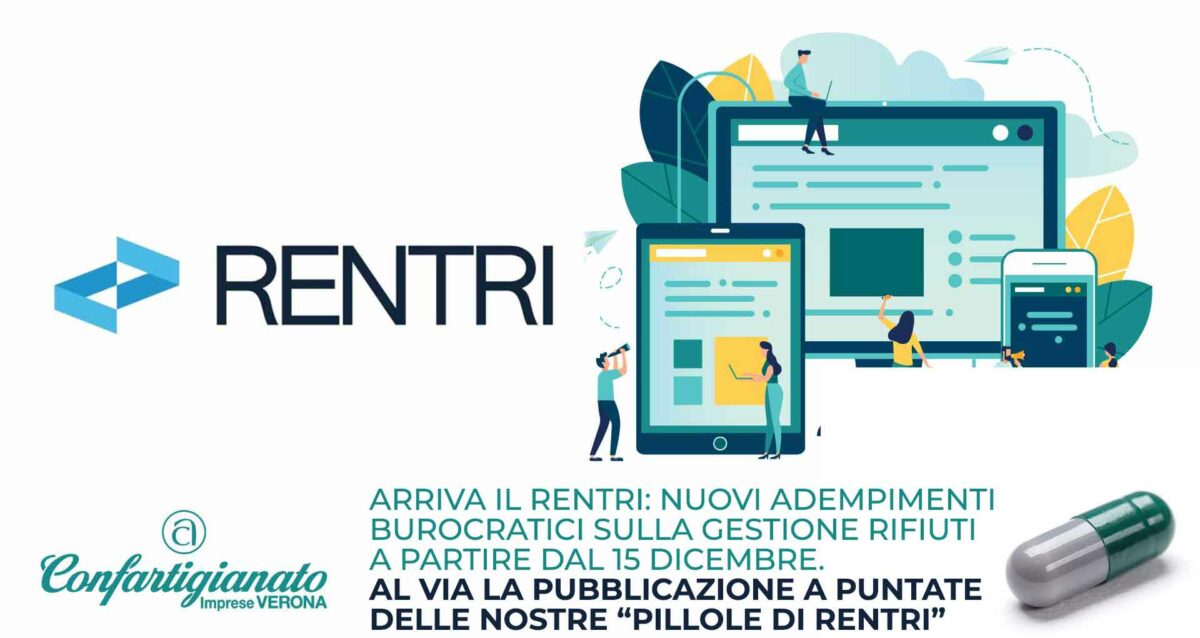 AMBIENTE – Arriva il RENTRI: nuovi adempimenti burocratici sui rifiuti a partire dal 15 dicembre. Al via la pubblicazione a puntate delle nostre “Pillole di RENTRI”