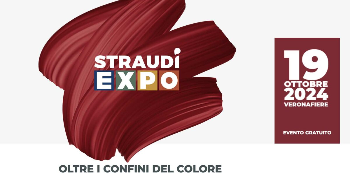 FIERA – "Straudi Expo - Oltre i Confini del Colore", il 19 ottobre evento per i professionisti delle filiere edilizia, restauro, pittura, autoriparazione, legno e meccanica