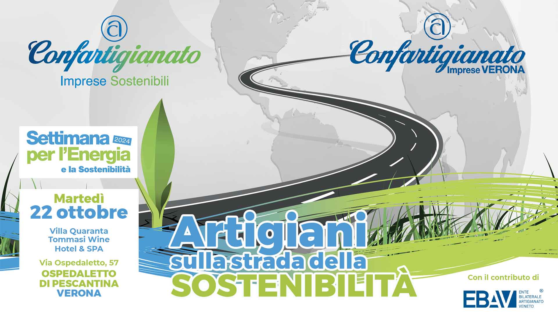 EVENTO – Settimana per l’Energia e la Sostenibilità: il 22 ottobre, convegno a Villa Quaranta, su criteri ESG e comunicazione per le imprese. Iscriviti per partecipare