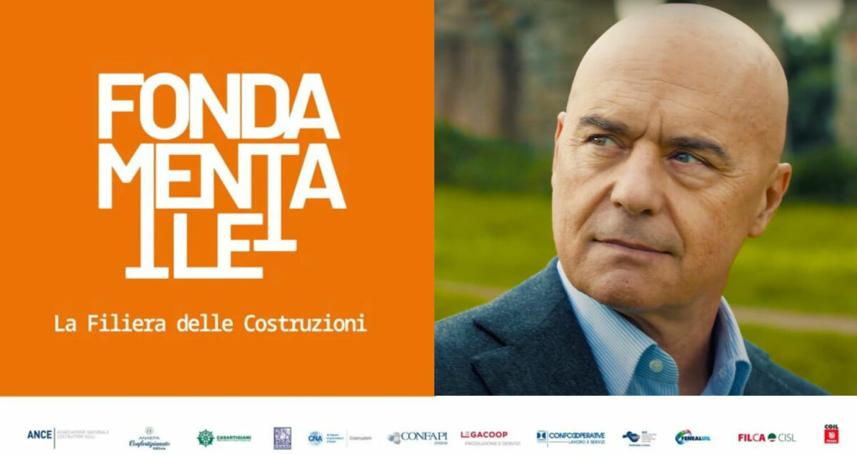 EDILIZIA – “Noi che veniamo da lontano”, al via la campagna di comunicazione della filiera delle costruzioni, con Luca Zingaretti