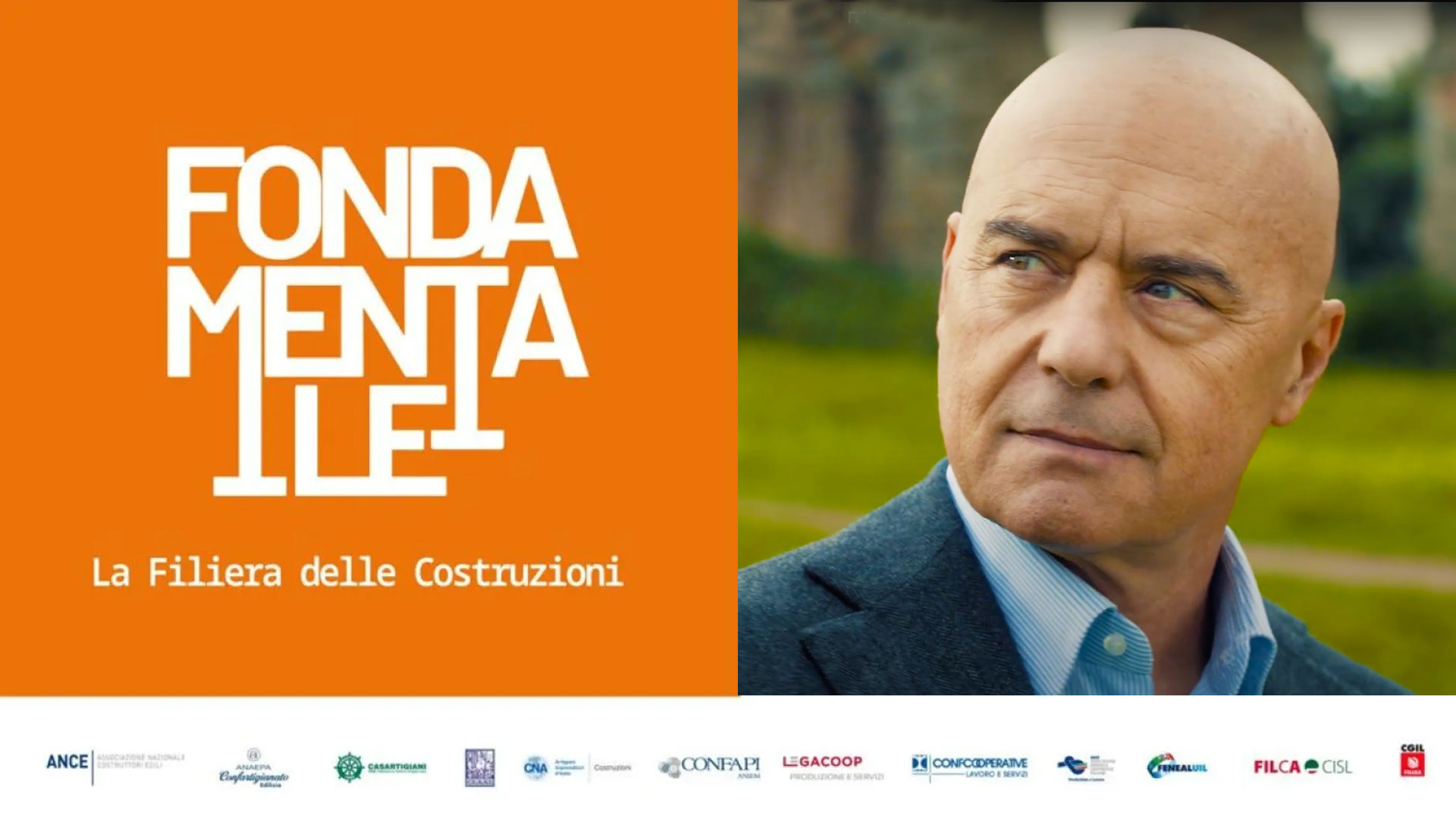 EDILIZIA – “Noi che veniamo da lontano”, al via la campagna di comunicazione della filiera delle costruzioni, con Luca Zingaretti