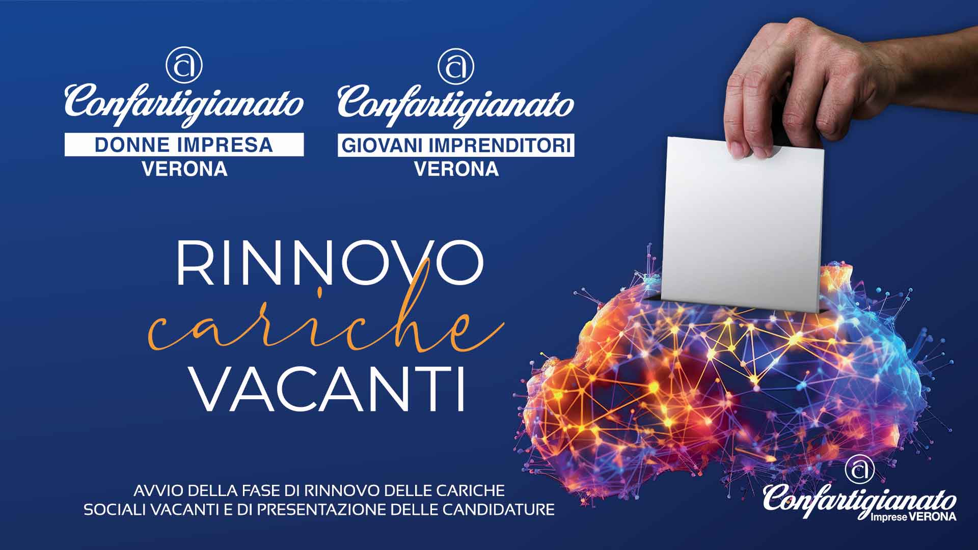 RINNOVO CARICHE – Avvio fase di rinnovo cariche vacanti per Giovani Imprenditori e Donne Impresa: presentazione delle candidature entro il 3 marzo