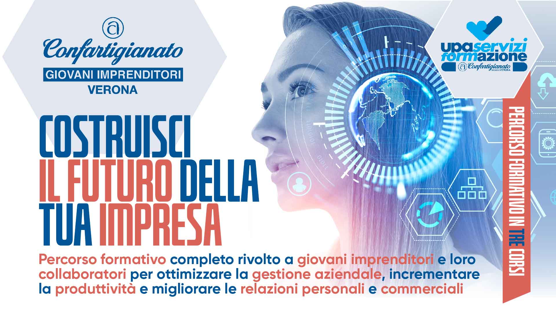 GIOVANI IMPRENDITORI – "Costruisci il futuro della tua impresa": iscriviti al corso Giovani Imprenditori per ottimizzare la gestione aziendale, incrementare la produttività e migliorare le relazioni personali e commerciali