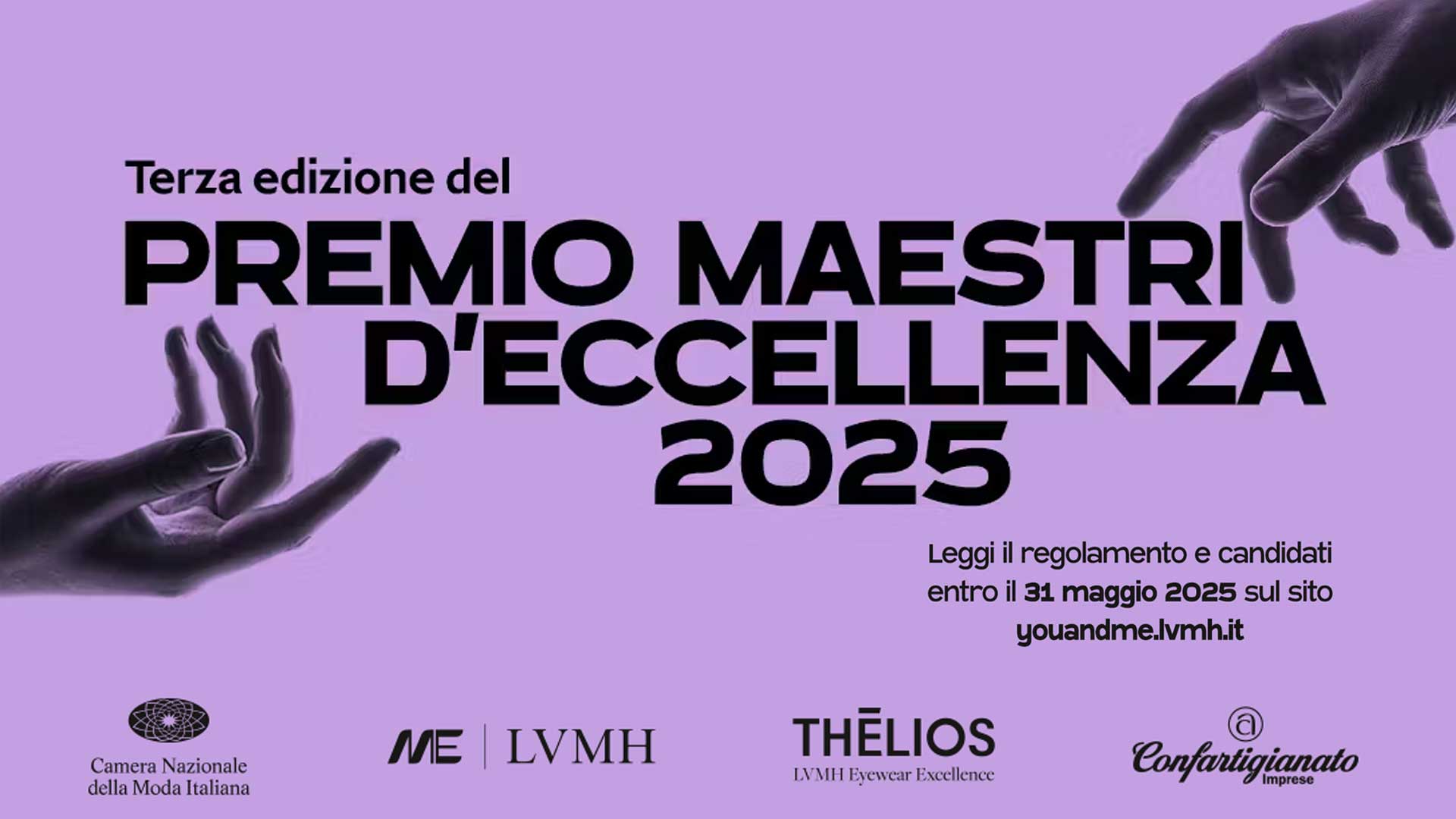 MADE IN ITALY – Iscrizioni aperte fino al 31 maggio per le candidature delle imprese al Premio Maestri d’Eccellenza 2025