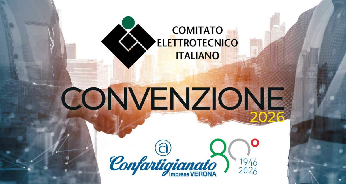 IMPIANTI – Rinnovo 2026 per la convenzione tra Confartigianato e CEI, Comitato Elettrotecnico Italiano: sconti sull’accesso alle norme tecniche