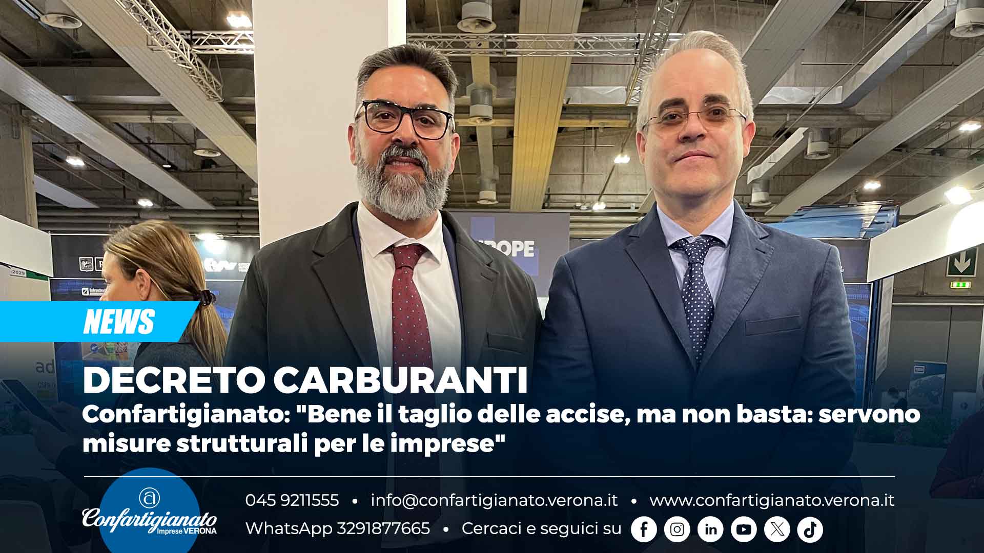 DECRETO CARBURANTI – Confartigianato: "Bene il taglio delle accise, ma non basta: servono misure strutturali per le imprese"