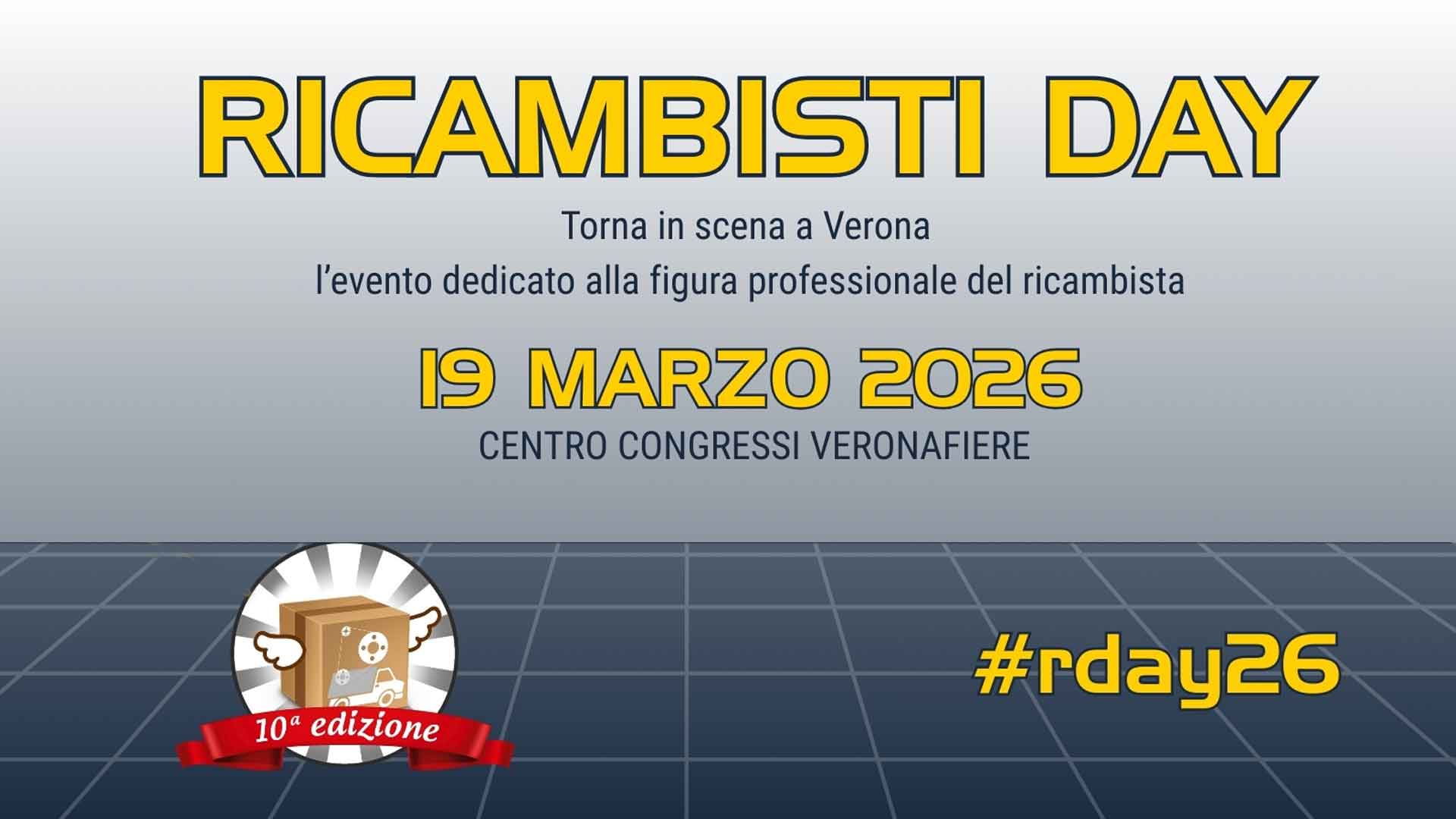 AUTORIPARAZIONE – Giovedì 19 marzo il "Ricambisti Day", con la partecipazione di Massimo Speri, presidente degli Autoriparatori di Confartigianato Verona