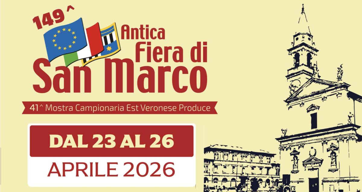 SAN BONIFACIO – Confartigianato all’Antica Fiera di San Marco, (23-26 aprile): stand espositivi, mostra progetti scolastici sulla sostenibilità, imprese del Benessere e riconoscimenti ai Maestri Artigiani