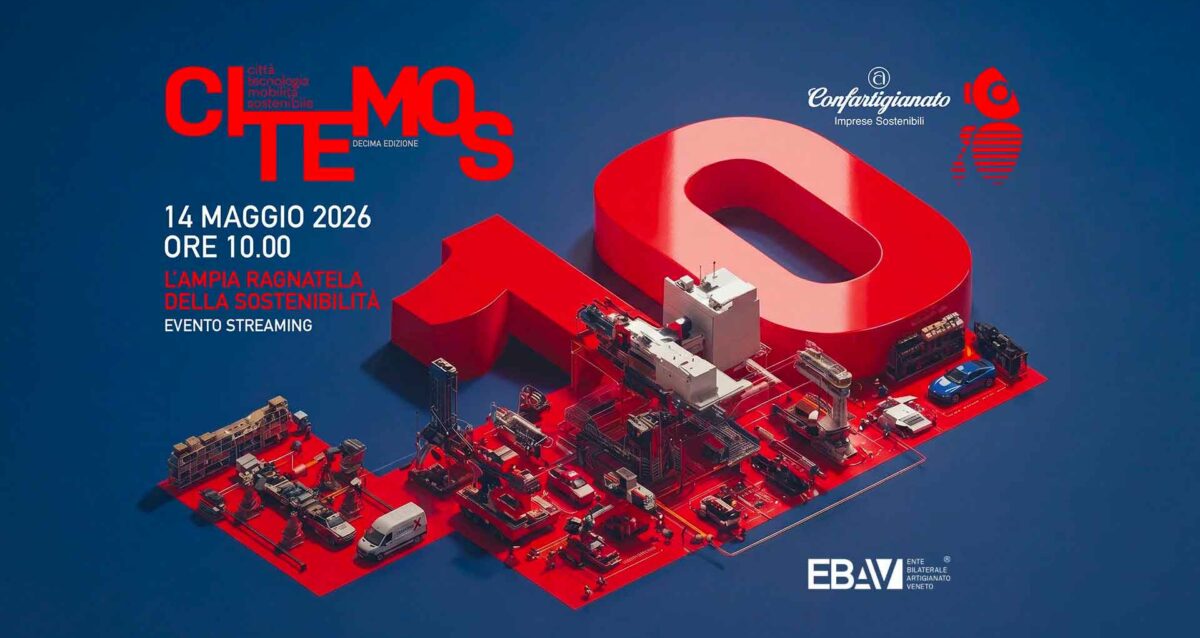 AUTORIPARAZIONE – Festival Nazionale CI.TE.MO.S.: il 14 maggio, diretta YouTube sui temi dell’eco-mobilità, dell’innovazione tecnologica e della sostenibilità