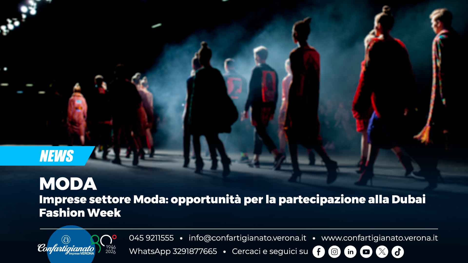 MODA – Imprese settore Moda: opportunità per la partecipazione alla Dubai Fashion Week