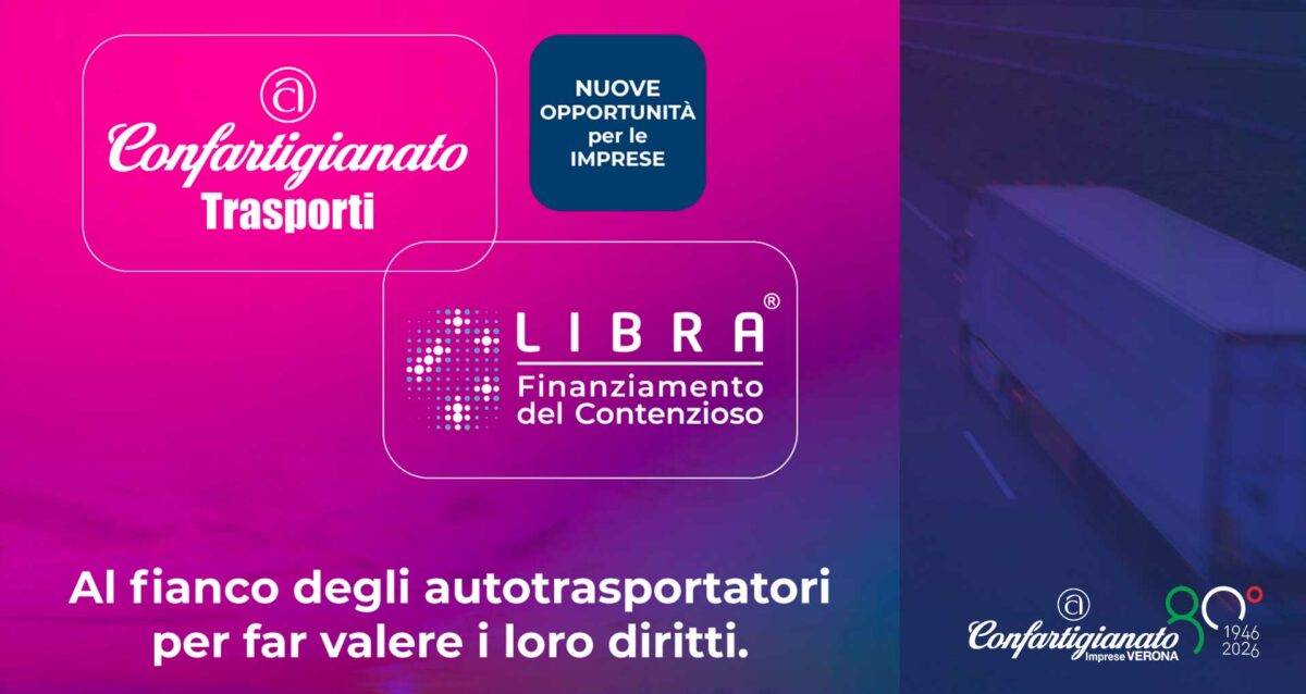 TRASPORTI – Cartello produttori di camion: al via convenzione Confartigianato – Libra FdC per rimborsi ad aziende che non abbiano già aderito a precedenti iniziative