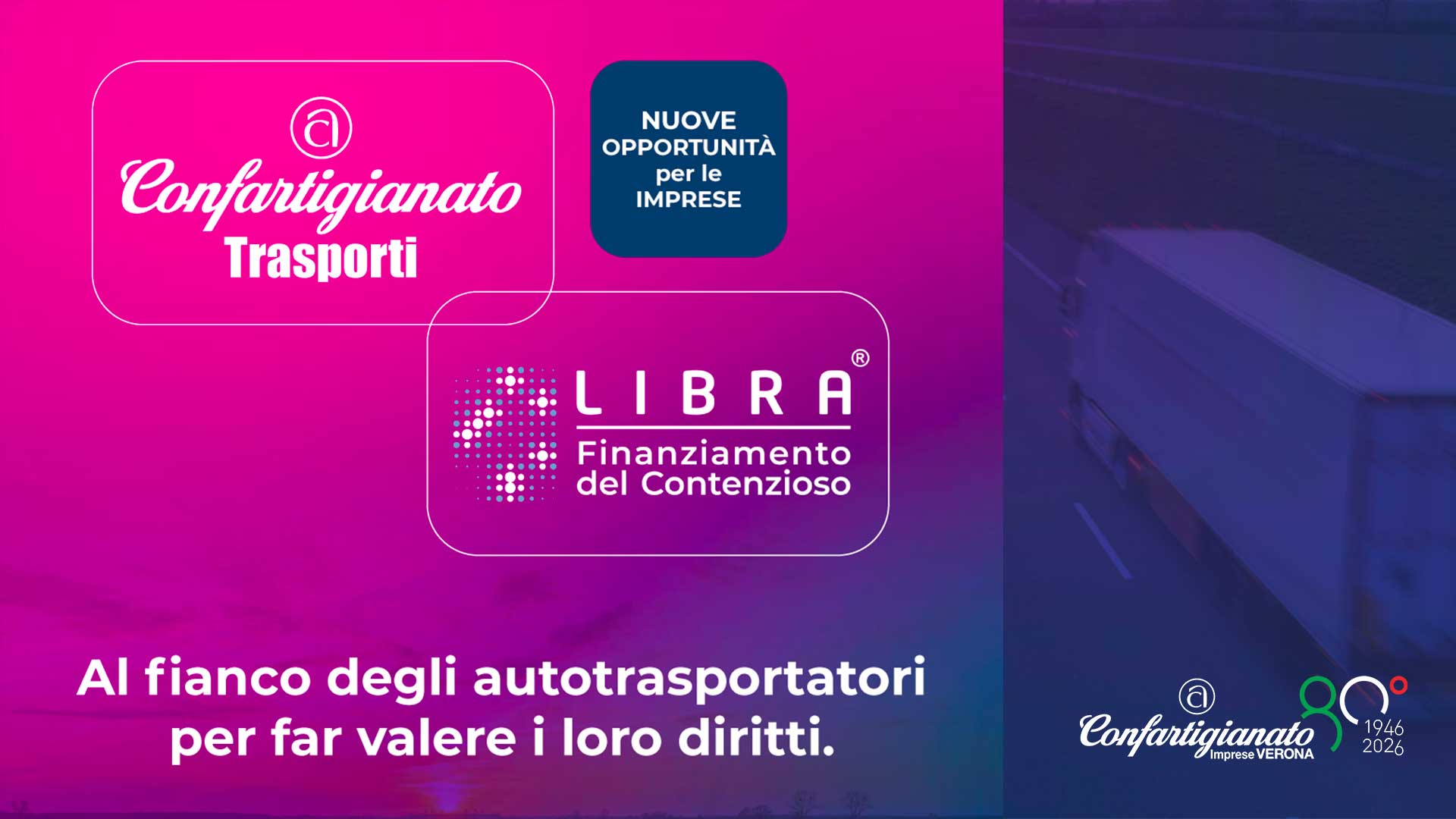 TRASPORTI – Cartello produttori di camion: al via convenzione Confartigianato – Libra FdC per rimborsi ad aziende che non abbiano già aderito a precedenti iniziative