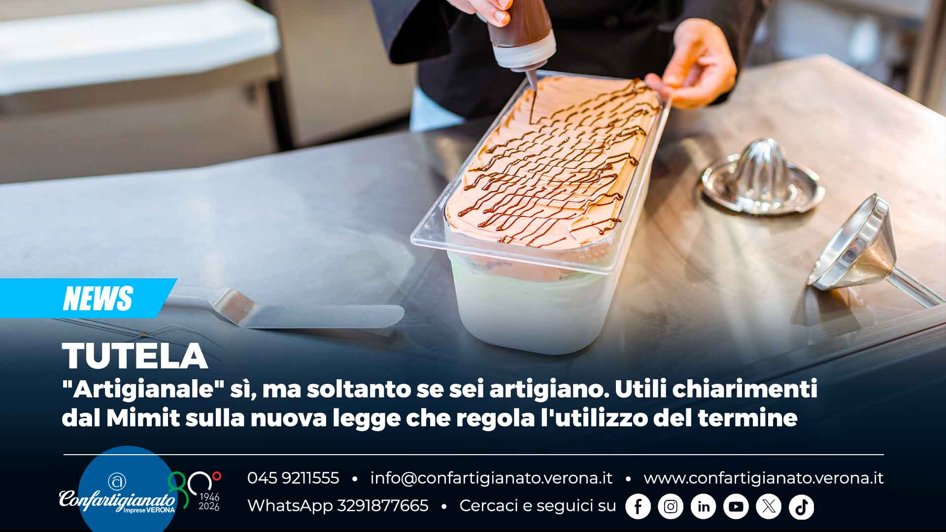 TUTELA – "Artigianale" sì, ma soltanto se sei artigiano. Utili chiarimenti dal Mimit sulla nuova legge che regola l'utilizzo del termine