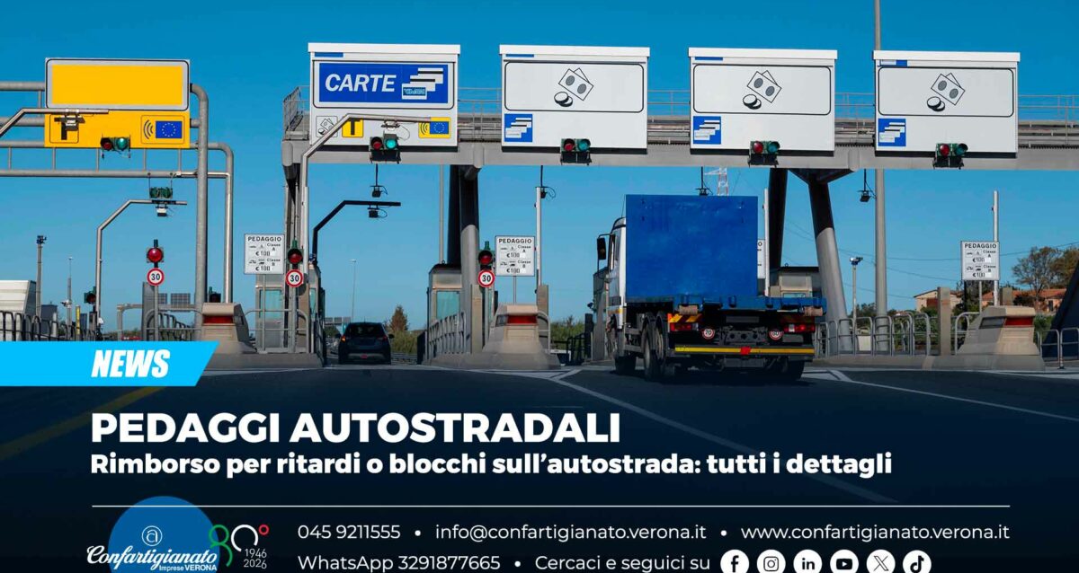 PEDAGGI AUTOSTRADALI – Rimborso per ritardi o blocchi sull’autostrada: tutti i dettagli
