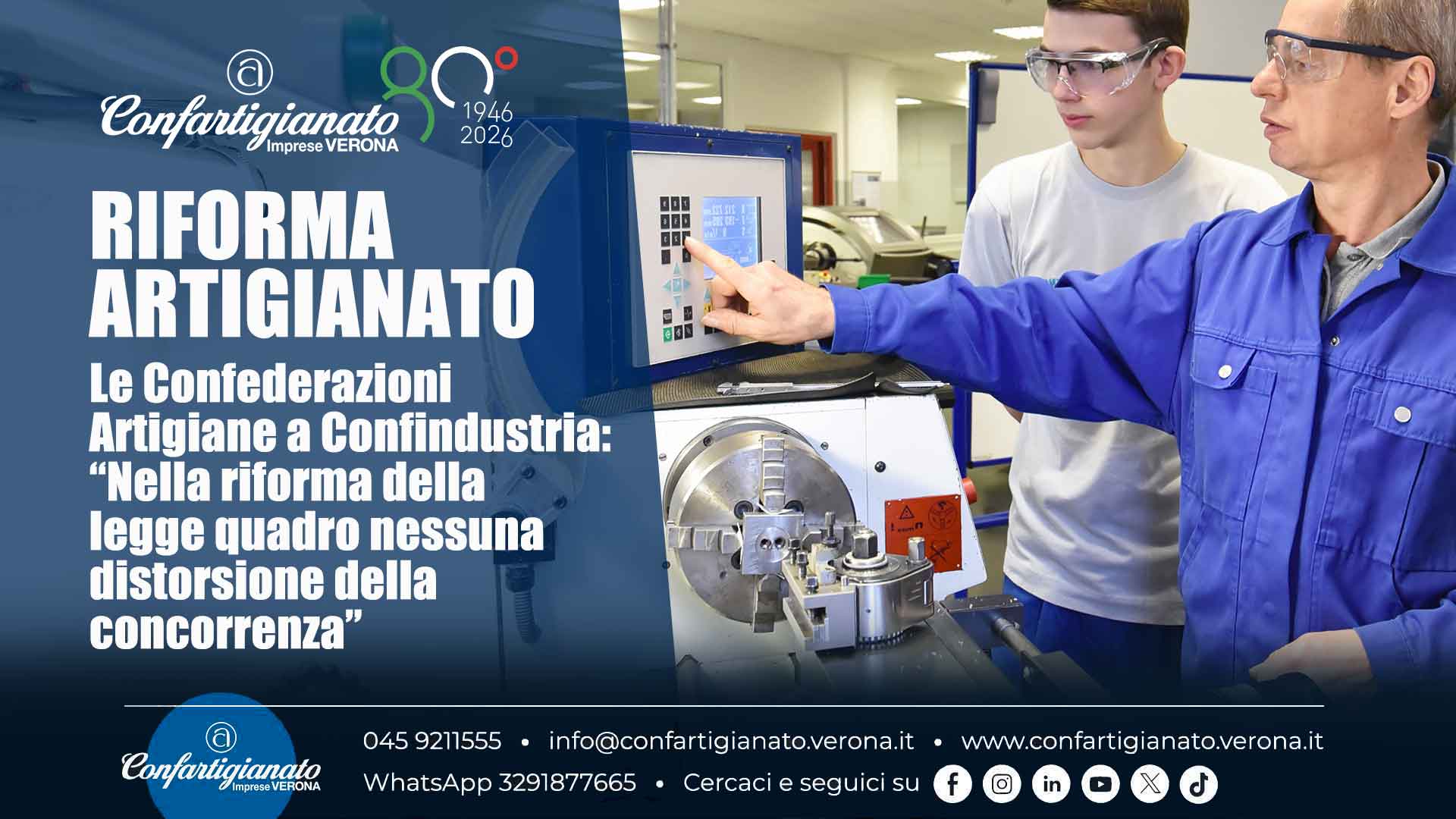 RIFORMA ARTIGIANATO – Le Confederazioni artigiane: “Nella riforma della legge quadro nessuna distorsione della concorrenza”