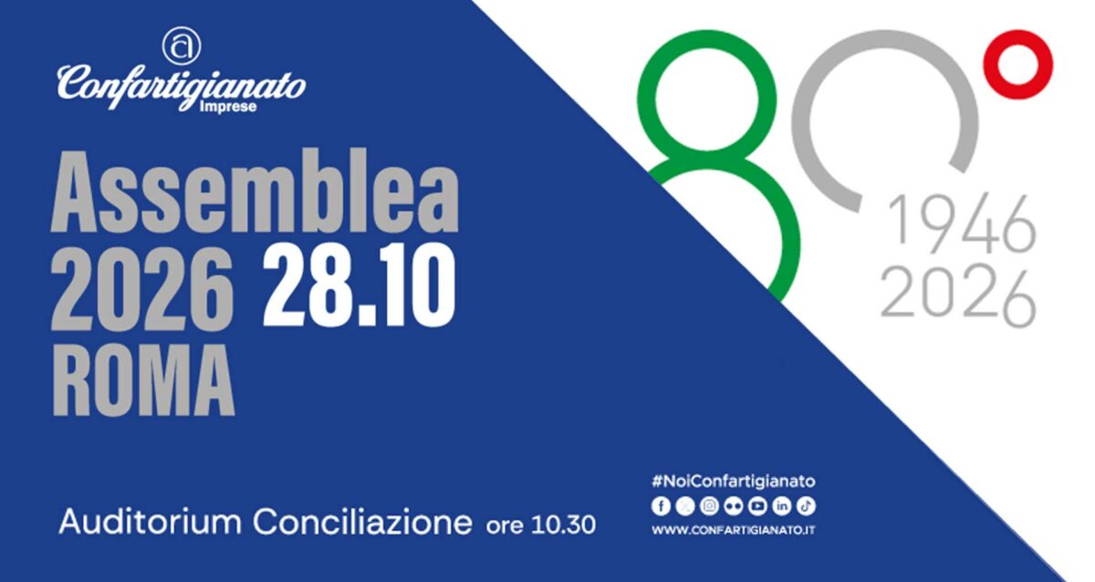 CONFARTIGIANATO – Il Presidente del Consiglio Giorgia Meloni all’Assemblea dell'80° di Confartigianato nazionale, mercoledì 28 ottobre a Roma