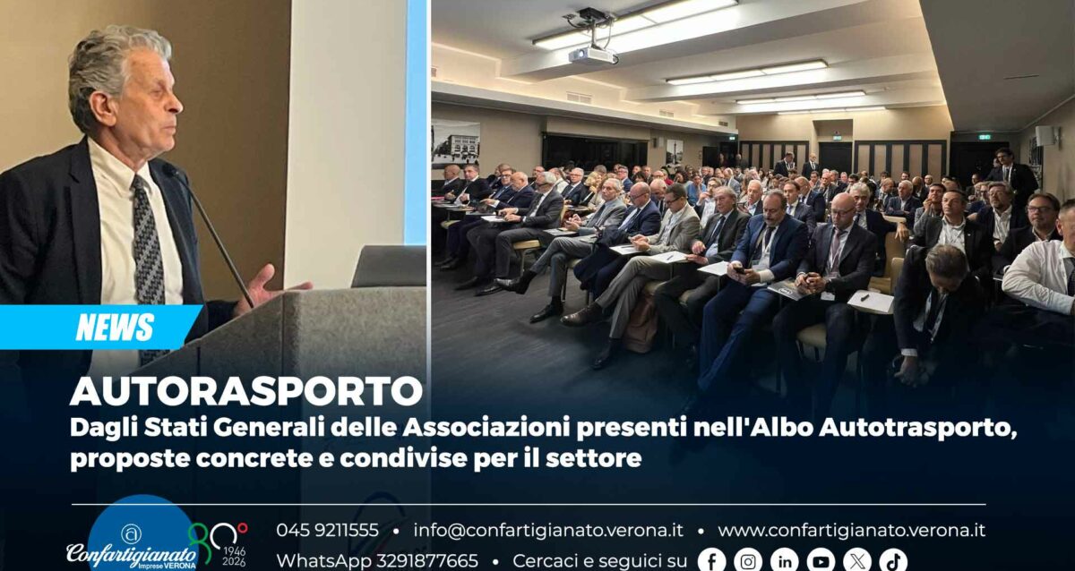 AUTOTRASPORTO – Dagli Stati Generali delle Associazioni presenti nell'Albo Autotrasporto, proposte concrete e condivise per il settore
