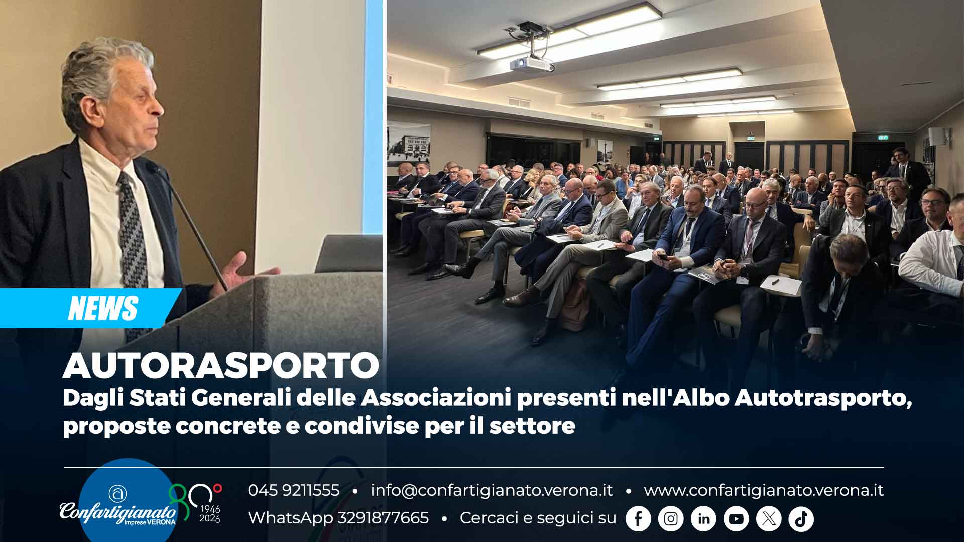 AUTOTRASPORTO – Dagli Stati Generali delle Associazioni presenti nell'Albo Autotrasporto, proposte concrete e condivise per il settore