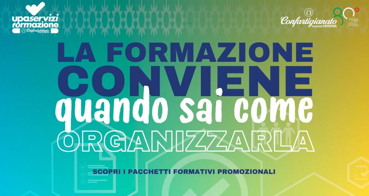 FORMAZIONE – Scopri tre pacchetti formativi promozionali, con sconti e agevolazioni per chi non beneficia dei rimborsi EBAV o Edilcassa, ma anche per tutti!
