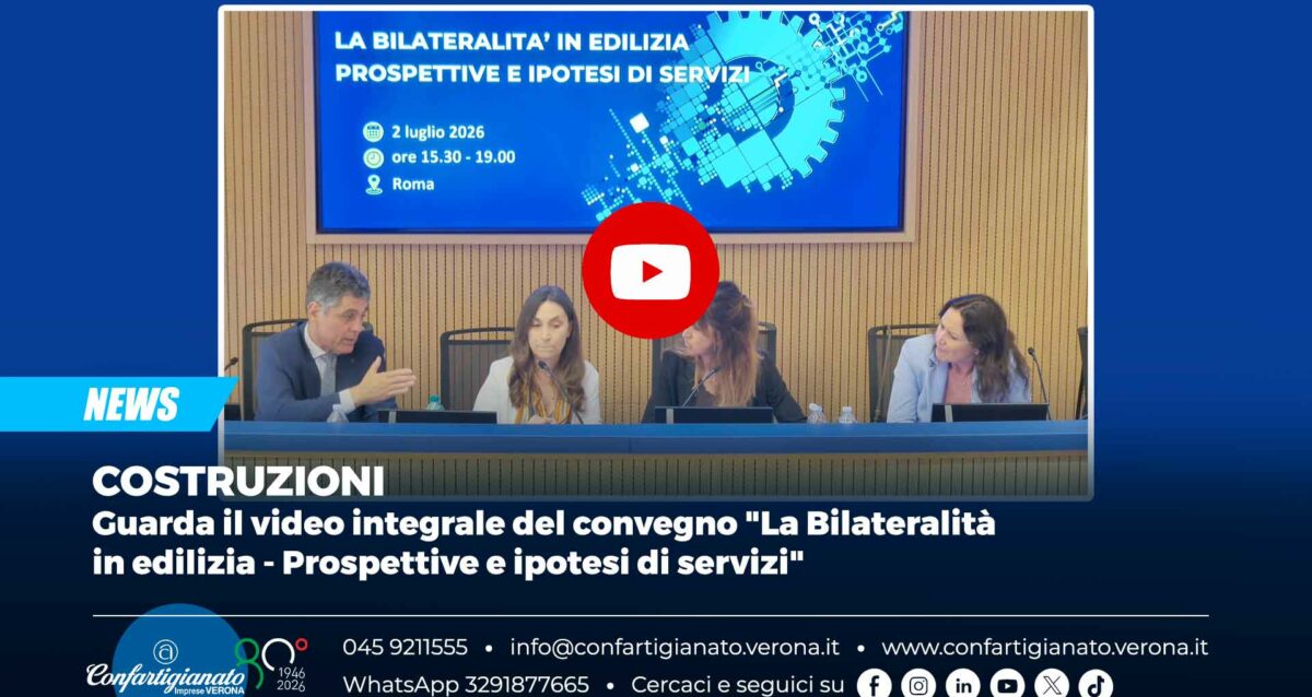 COSTRUZIONI – Guarda il video integrale del convegno "La Bilateralità in edilizia - Prospettive e ipotesi di servizi"